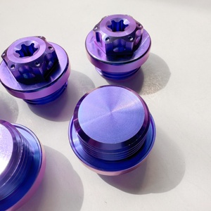 Bu lông titan Gr5 tùy chỉnh <span class=keywords><strong>M20</strong></span>, bu lông bịt dầu titan cho xe máy - Product Image 6