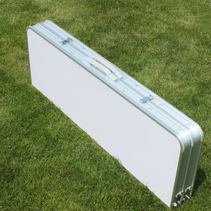 Foldable <b>Folding</b> Camping Picnic Alluminm <b>Table</b> Set 100x60 - Product Image 3