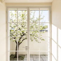 Portes Françaises en Aluminium pour l'Extérieur – Portes d'Entrée de Maison Vintage – Porte d'Entrée Étanche et Hermétique – Cloison de Séparation de Pièces