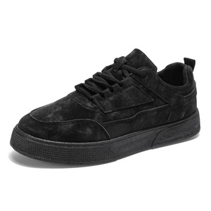 Zapatos de Lona de Gamuza para Hombre, de Cuero, para las Cuatro Estaciones, de Caña Baja, Casuales, Versátiles, Resistentes al Desgaste, Talla Grande, Zapatillas Deportivas para Hombre - Product Image 4