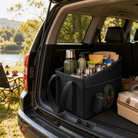 Boîte de rangement pour voiture KXF grande capacité, organiseur de coffre, imperméable, pliable, antidérapant, durable, robuste, fabrication de boîtes pour voiture