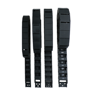 สายพลาสติกไนลอน R28 30มม. HLTNC15 x 30มม. สำหรับขนส่งสายเคเบิลแบบสะพานลากแบบกึ่งปิดล้อมสำหรับซีเอ็นซีป้องกัน - Product Image 4