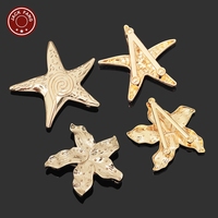 Hebilla de Conexión para Bikini, Accesorio de Metal para Trajes de Baño, Hebilla de Forma Irregular Dorada con Diseño de Concha Marina para Vestidos de Mujer, Hebilla Decorativa de Concha Personalizada