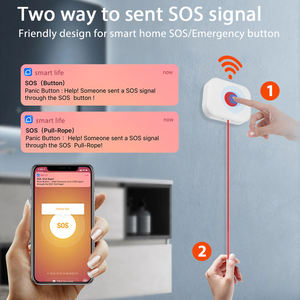 TY-sos-2 Botón SOS WIFI, Sistemas de Alerta de Salud, Aplicación Tuya, Interruptor Inteligente Personal a Prueba de Agua para el Hogar, Conexión Inteligente - Product Image 4
