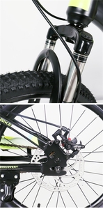 Vélo de montagne pour enfants pas cher de 20 pouces, OEM, acier à haute teneur en carbone, suspension intégrale, frein à disque, vélo pour enfants en solde - Product Image 5
