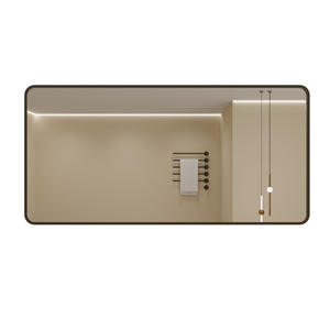 Miroir de salle de bain, miroir de salle de bain d'hôtel, coiffeuse, lavabo, miroir de <span class=keywords><strong>baignoire</strong></span>, miroir de meuble, miroir ordinaire avec cadre en aluminium - Product Image 5