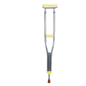 Muleta de acero inoxidable Jinhui con altura ajustable, ayuda para caminar para personas mayores y discapacitadas - Product Image 1