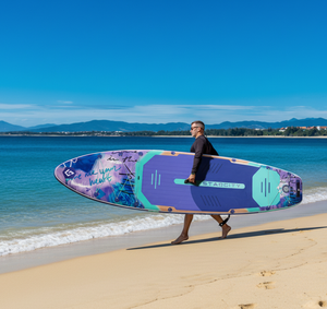 OEM Custom New Arrival Tablas Sup Inflatable Paddle Board Drop Stitch Material Standup for All Skill Levels SC13/2 ROSE D - Product Image 1