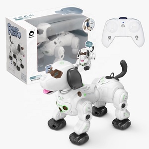 Intelligente elettronico cane Robot giocattolo 777-602A controllo vocale cucciolo Robot seguimi cane RC per i regali dei bambini - Product Image 6
