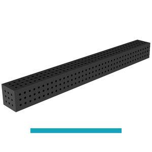 บล็อกเชื่อมต่อ steeleco gpph 2000x200x200มม. หนา8มม. รู16มม. ตาราง50x50มม. - Product Image 1