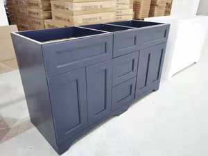 אישית לעשות אמריקאי לבן אפור דובדבן מייפל שייקר עץ מטבח ארונות - Product Image 5