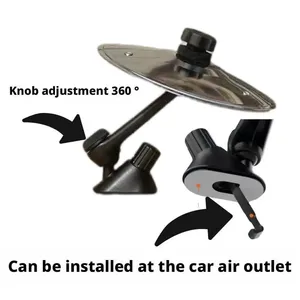 Mini Batería Universal con Platillos Colisionantes, Decoración para Rejilla de Ventilación, Accesorios Resistentes para Interior de Automóvil - Product Image 5