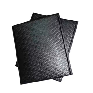 Tùy chỉnh độ ẩm-proof Poly quần áo bao bì Túi với dây kéo khóa và dập nóng nhựa gửi thư Túi bong bóng - Product Image 3