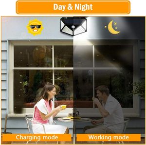 New Waterproof Pathway PIR 100 <b>Led</b> Solar <b>Motion</b> <b>Sensor</b> <b>Light</b> for Home, Outdoor Emergency Security Garden Solar Wall <b>Light</b> - Product Image 4