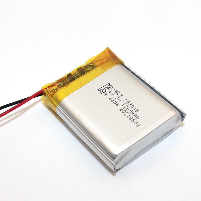 Portable 3.7v Speaker Battery 1200mAh Polymer Battery 103040 Rechargeable KC Battery