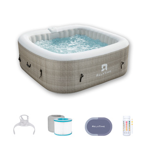 <span class=keywords><strong>Spa</strong></span> <span class=keywords><strong>gonflable</strong></span> haut de gamme portable avec <span class=keywords><strong>jets</strong></span> de massage à <span class=keywords><strong>bulles</strong></span> pour l'intérieur <span class=keywords><strong>et</strong></span> l'extérieur, idéal pour la relaxation - Product Image 1