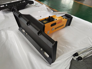 โซซาน SB40 ไฮดรอลิกเบรกเกอร์ พร้อมอุปกรณ์ต่อพ่วงสำหรับรถตักล้อยาง ตัวเครื่องหลักพร้อมใช้งาน รับประกันหนึ่งปี อะไหล่มาตรฐานรวมอยู่ด้วย - Product Image 5