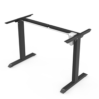 Pieds de Table ergonomiques électriques réglables en hauteur, Base de bureau debout, cadre de station de travail uniquement