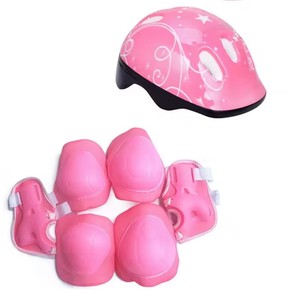 Set de 7 Piezas de Equipo de Protección para Patinaje Infantil: 1 Casco + 2 Rodilleras + 2 Coderas + 2 Protectores de Manos - Product Image 6