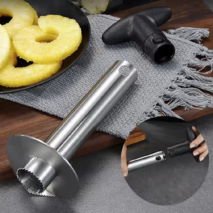 Popular Cheap Kitchen <b>Tools</b> Stainless Steel Manual <b>Fruit</b> Pineapple Corer Cutter Slicer Peeler - Product Image 3