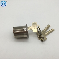 Petit cylindre de serrure standard américain en forme de 8 amovible interchangeable en laiton cylindre SFIC à noyau IC de petit format