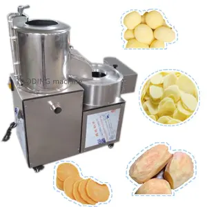 Máquina peladora de patatas lavadora de patatas máquina peladora de yuca máquina cortadora de patatas