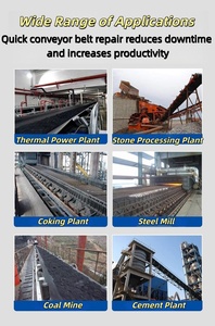 Colla a Freddo per Nastri <span class=keywords><strong>in</strong></span> Gomma 853, Adesivo ad Alta Resistenza per Riparazioni di Nastri Trasportatori Resistenti all'Usura - Product Image 2