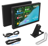 Nouvel écran secondaire de type C IPS de 5,0 pouces, processeur d'ordinateur, GPU, RAM, disque dur, moniteur LCD 800x480, affichage USB, AIDA64 gratuit pour Windows 10/11