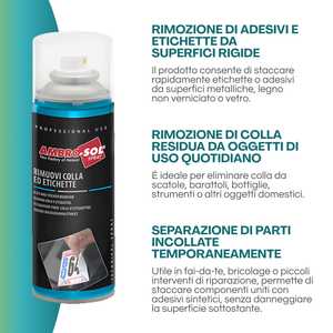 Ambro-Sol Spray Colla e Solvente per Adesivi 400 ml Uso Professionale - Product Image 4