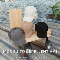 Gorra de béisbol con mosquitera oculta, repelente de insectos, protección contra abejas e insectos, estilo Y2K, unisex, para deportes al aire libre, pesca, senderismo, sombrero para el sol