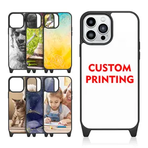 Étui de téléphone de luxe 2 en 1 à faire soi-même, en alliage d'aluminium, coque de téléphone portable à sublimation métallique pour iphone 13 pro max, coque de téléphone en aluminium