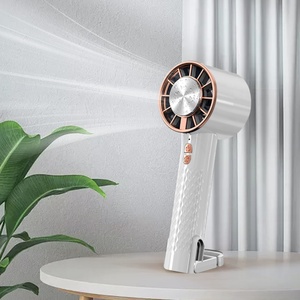 2024 Hot Mini Portable USB Charging Ventilator <b>Three</b>-Speed Adjustable Handheld Turbine Cooling Fan with High Wind Speed - Product Image 6