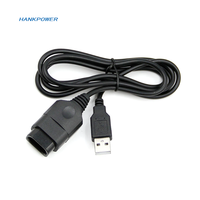 Câble de charge convertisseur 5 broches femelle vers USB mâle de 0,8 m pour manette de console Xbox One Xbox 360