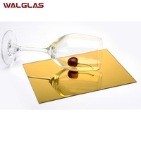 Self-adhesive Magnifying Mirror Sheet One-way Two-way Mirror Glass Sheet Double Sided Acrylic Mirror Sheet