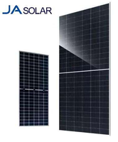 Panneaux solaires photovoltaïques JA haute efficacité, haute qualité, 615W-640W, bifaciaux, demi-cellules, double vitrage, type N