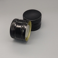 Capuchon de bouteille en aluminium pour huile d'olive 31,5 mm * 24 mm, stock direct usine, couleur personnalisable