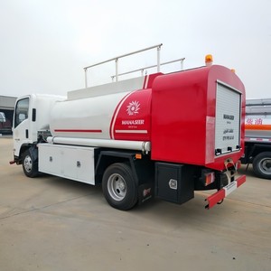 รถบรรทุกน้ำมัน ISUZU NQR 5000L ขนาดเล็ก รถบรรทุกส่งน้ำมันดีเซล พร้อมปั๊มสำหรับเติมน้ำมันในสถานีบริการน้ำมัน - Product Image 4