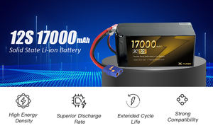 Batería de Iones de Litio de Estado Sólido YNAGDA Factory <span class=keywords><strong>Xturbo</strong></span> 6S 17000mAh 12S 17000mAh de Alta Capacidad para Drones - Product Image 6