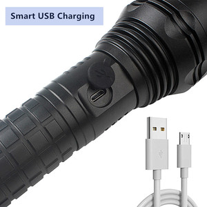 <span class=keywords><strong>ไฟฉาย</strong></span> LED P50 ขายดี ใช้แบตเตอรี่ Li-ion 2*18650 <span class=keywords><strong>ขนาด</strong></span><span class=keywords><strong>ใหญ่</strong></span> ยอดนิยมสำหรับตั้งแคมป์ ตัวไฟฉายทำจากอลูมิเนียม - Product Image 3