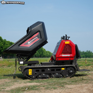 Mini-<span class=keywords><strong>transporteur</strong></span> <span class=keywords><strong>à</strong></span> chenilles Rhinoceros KS2700 pour béton, 1260 kg, moteur diesel <span class=keywords><strong>Kubota</strong></span>, certifié CE ISO EPA, pour chantier de construction - Product Image 2