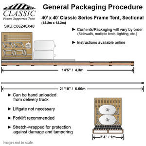 セリーナパーティーテント40ftx40ft透明テント結婚式用大型イベントテント屋外 - Product Image 6
