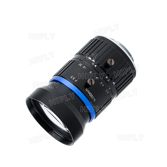 HIFLY 8MP 1" Sensor F3.5-32 Industrial Optical Fixed Focus Camera Lens 100mm Machine Vision FA Lenses