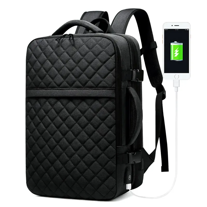 2019 NEW Business Laptop Backpack Men Expandable 12cm Multifunctional Bag Fit 15.6 inch Laptop Backpacks Male Mochila