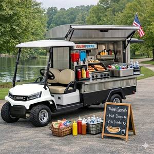 Carrito de Golf BETETEK Moderno de 2 Plazas, Totalmente Eléctrico, Diseño Aerodinámico y Elegante, para Campos de Golf y Carreteras No Públicas - Product Image 1