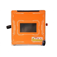 Machine de nettoyage au laser pulsé portable JNCT Ultimate 200W-500W pour métal et pierre, 13,5 kg, légère, avec tête à lame d'air