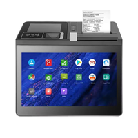 Nouveau système de caisse enregistreuse tactile tout-en-un avec écran capacitif de 11,6 pouces, système d'exploitation Linux/Android, Bluetooth/Wi-Fi 6, imprimante 80 mm
