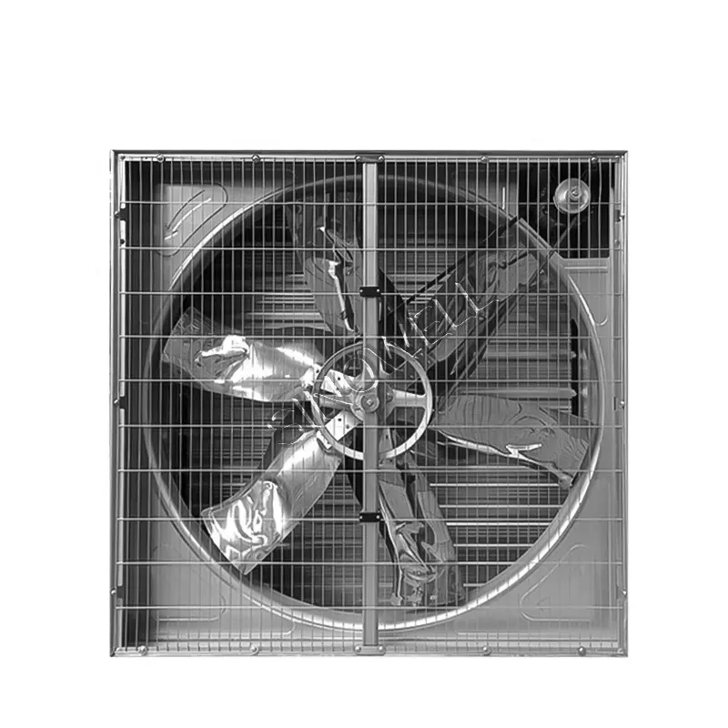 Ventilador de escape para fechamento de ventilação, 54 polegadas, 24 polegadas, ventilador de fluxo axial para estufa, aves, fazenda