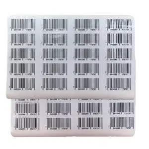 Wholesales Shipping Packaging Waterproof Adhesive Custom Logo Die Cut Barcode Labels Stickers