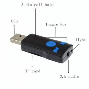 Good Quality Audio Receiver Aux Converter Fm Transmitter Bluetooths Car Kit - Product Image 5