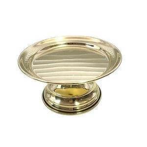 Pâtisserie Plateau De Service Cuivre Fini Bordure Cupcake Stand Tea Party Rond Gâteau Stands Avec Le Meilleur Matériel - Product Image 5